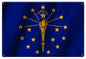Indiana State Flag 12×18