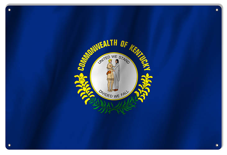 Kentucky State Flag 12×18