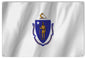 Massachusetts State Flag 12×18