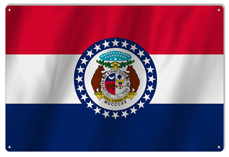 Missouri State Flag 12×18