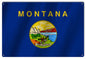 Montana State Flag 12×18