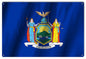 New York State Flag 12×18