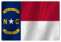 North Carolina State Flag 12×18