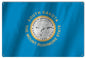 South Dakota State Flag 12×18