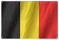 Belgium International Flag. 12×18