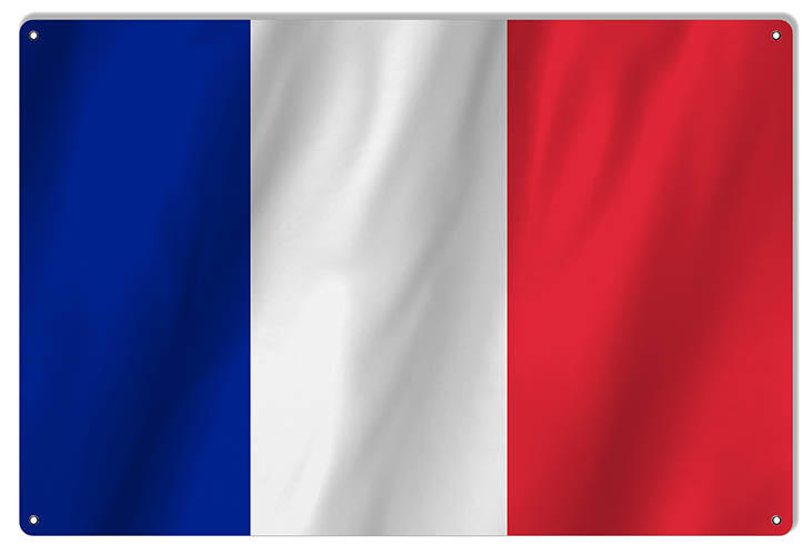 France International Flag. 12×18
