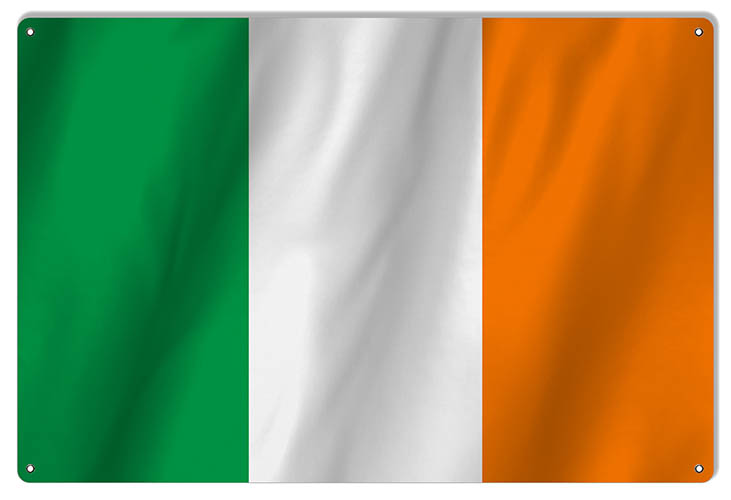 Ireland International Flag. 12×18