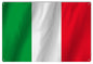 Italy International Flag. 12×18