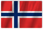 Norway International Flag. 12×18