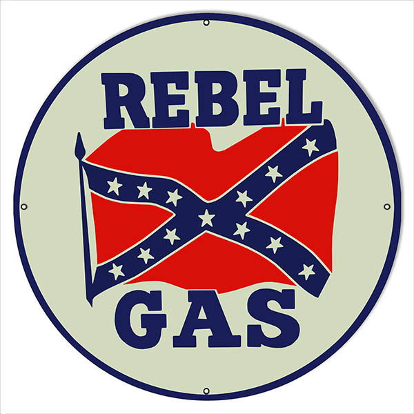Extra Rebel Gas Station Confederate Flag 30 x 30