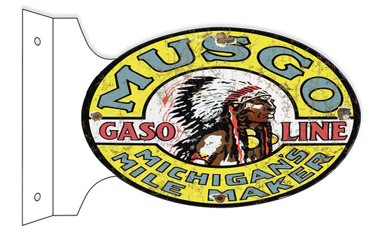 Musgo Michigan’s Mile Maker Gasoline Double Sided Flange 12×18