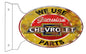 We Use Genuine Chevrolet Parts Double Sided Flange 12×18