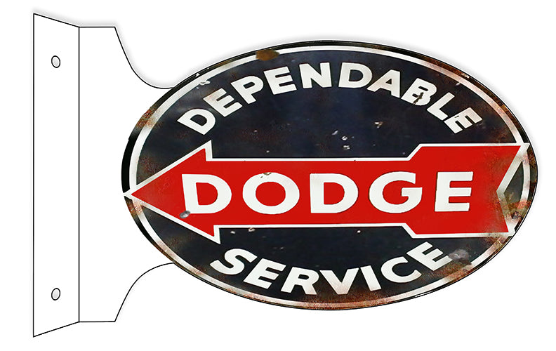 Dependable Dodge Service Double Sided Flange 12×18