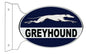Greyhound Bus Double Sided Flange 12×18