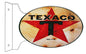 Texaco Service Station Double Sided Flange 12×18