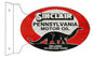 Sinclair Pennsylvania Motor Oil Double Sided Flange 12×18