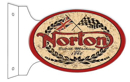 Norton Motorcycle Double Sided Flange 12×18