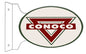 Conoco Motor Oil Double Sided Flange 12×18