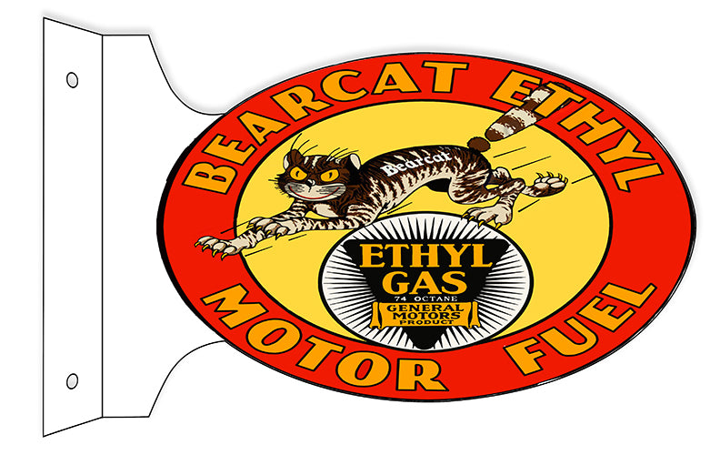 Bearcat Ethyl Gas Motor Fuel Double Sided Flange 12×18