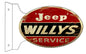 Willys Jeep Service Double Sided Flange 12×18