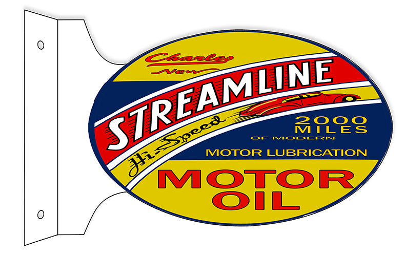Charles Streamline Motor Oil Double Sided Flange 12×18
