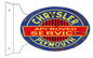 Chrysler Approved Service Plymouth Double Sided Flange 12×18