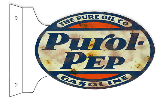 Purol-Pep Gasoline Double Sided Flange 12×18