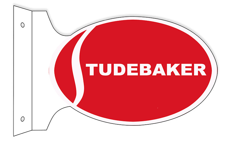 Studebaker Red Double Sided Flange 12×18