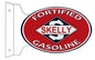 Skelly Gasoline Motor Oil Double Sided Flange 12×18