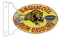 Bruin Oil Bruin Gasoline Double Sided Flange 12×18
