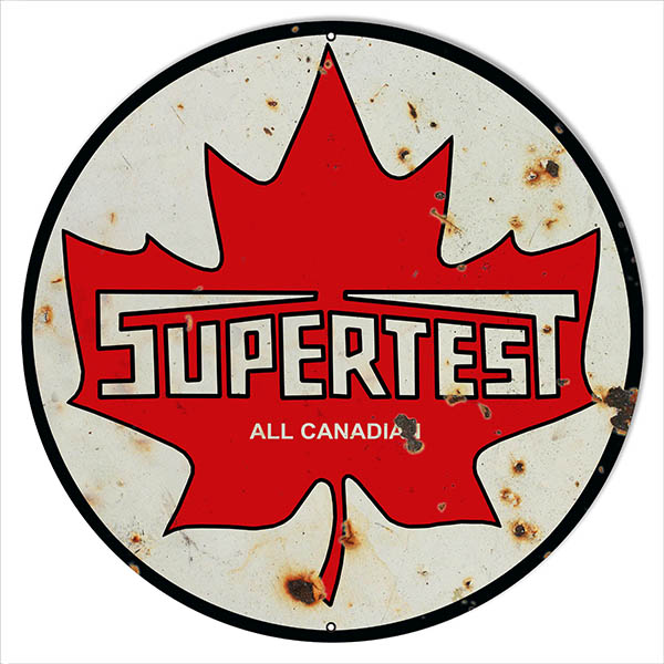 Supertest Canadian Motor Oil 24 x 24