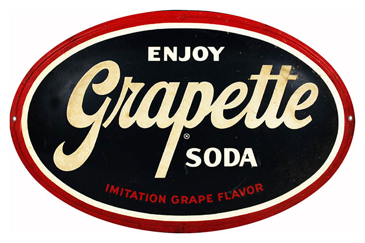 Enjoy Grapette Soda 11×18