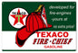 Texaco Fire Chief Motor Oil 12×18
