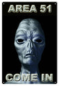 Alien Area 51 Come In 12×18