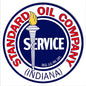 Indiana Standard Oil Company Motor Oil 14 x 14