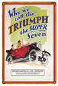 Triumph The Super Seven Automobile 12×18