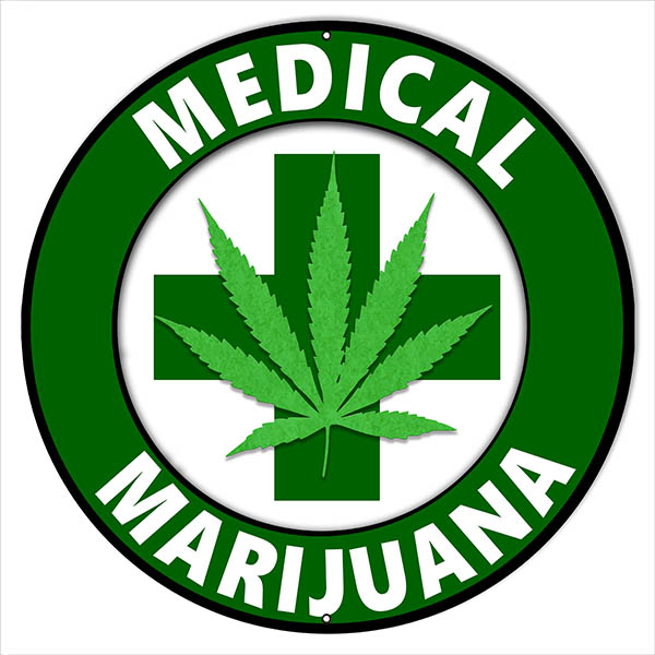 Medical Marijuana Cannabis 24 x 24