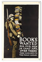 Books Wanted Military 12×18