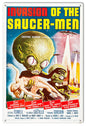 Invasion Of The Saucer Men Horror 12×18