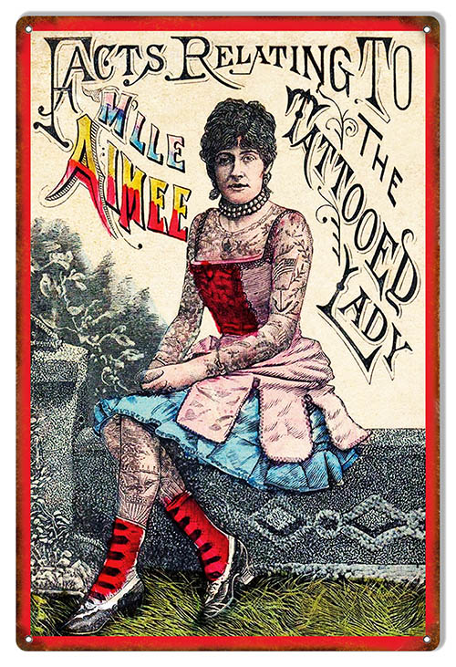 Tattooed Lady 12×18