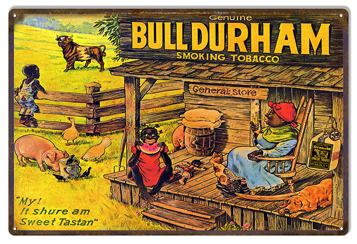 Bull Durham General Store Cigar 12×18