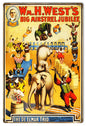 WM H Wests Jubilee Circus 12×18