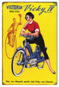 Vicky IV 1886-1956 Moped Bicycle 12x18
