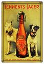 Tennents Lager Give Us Your Business 12x18
