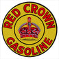 Red Crown Gasoline Motor Oil 18 x 18