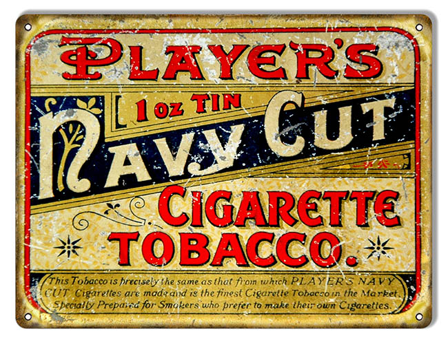 Players Navy Cut 1 .oz Tobacco Cigar 9×12