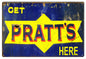 Get Pratts Here Motor Oil 12×18