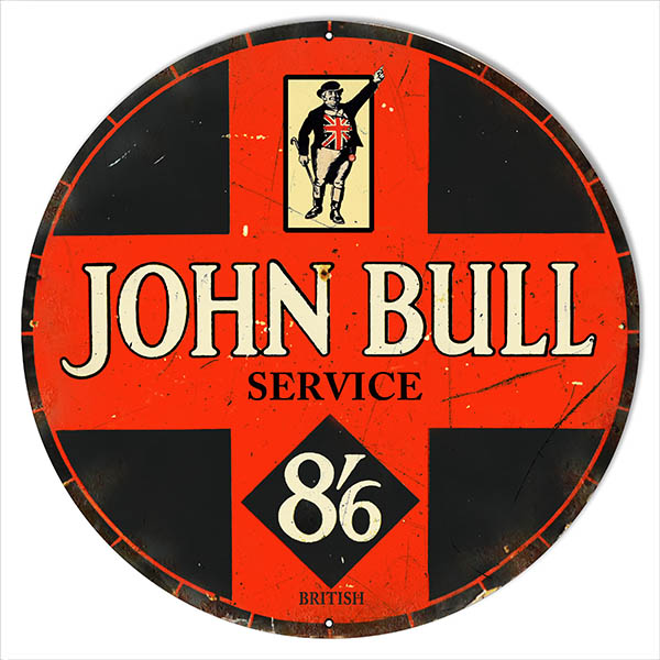 John Bull 86 Motor Oil 24 x 24