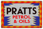 Pratts Petrol & Oils 12×18