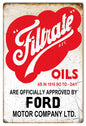 Ford Filtrate Oils 12x18
